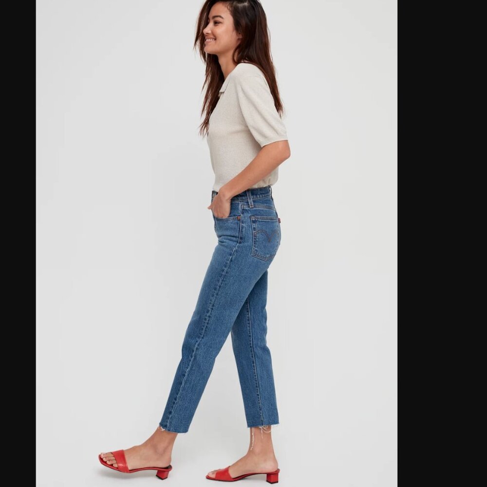 Levi's Wedgie Straight Jeans 26 Perfect Vintage Wash